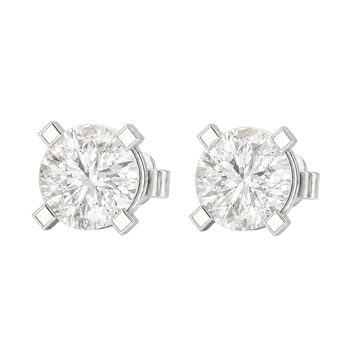 Classic Stud Earrings, supplied product view 2