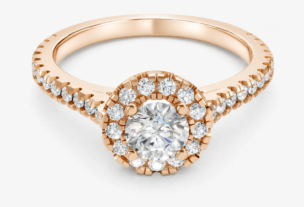 Celeste Halo Ring
