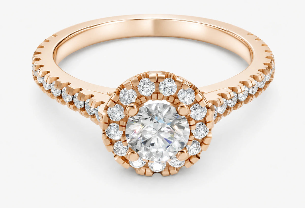 Celeste Halo Ring