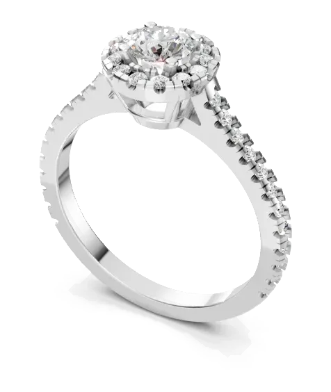Celeste Halo Ring