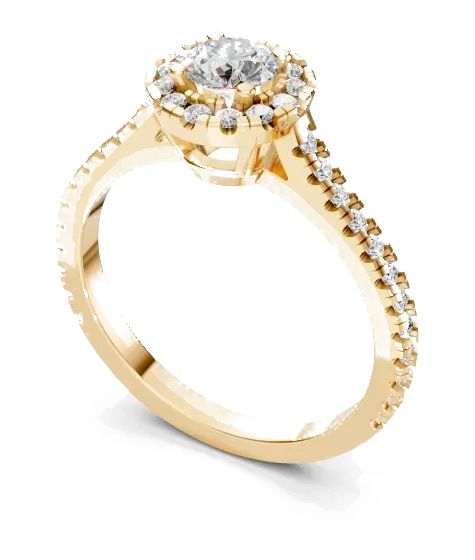 Celeste Halo Ring