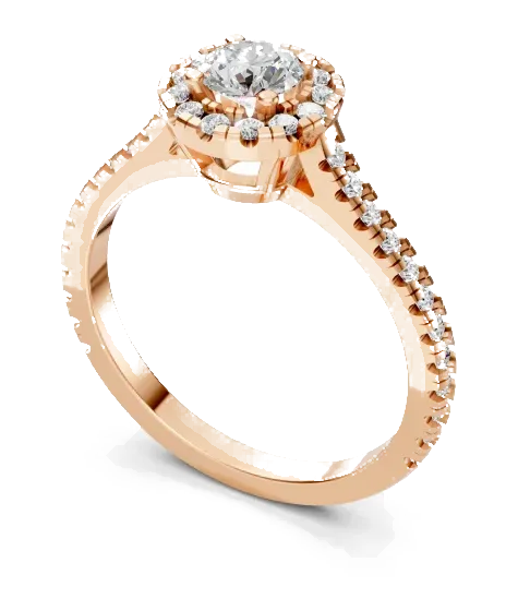 Celeste Halo Ring