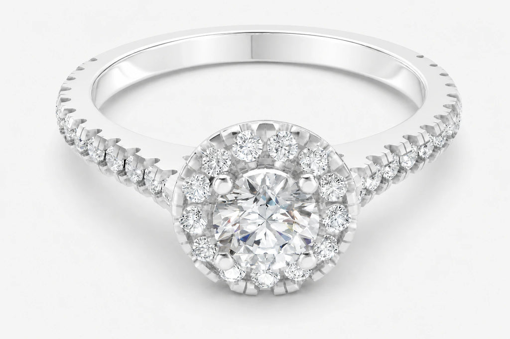Celeste Halo Ring