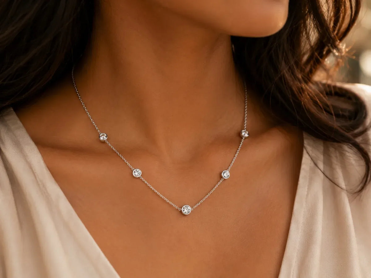 Classic Station Necklace