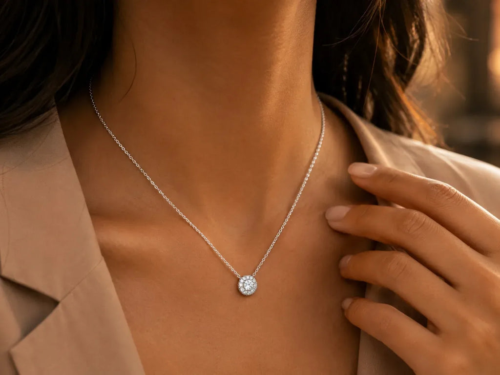 Celeste Halo Pendant