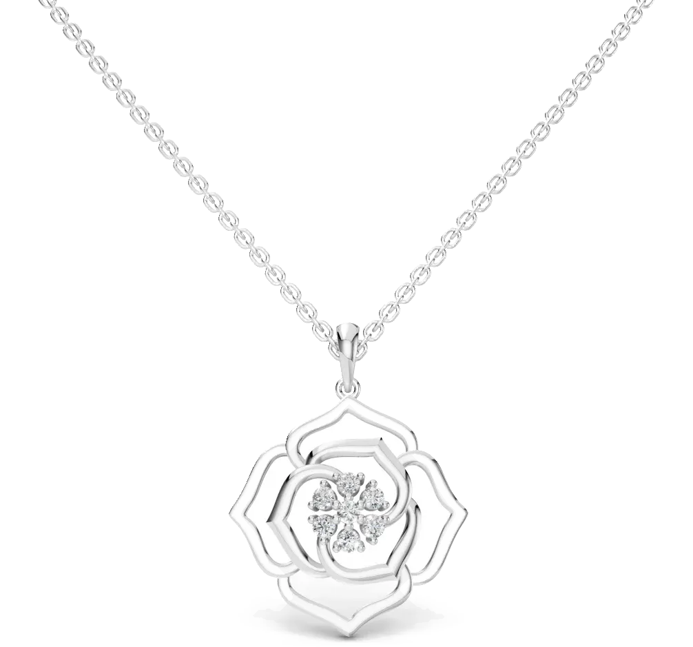Bloom Multi Stone Pendant
