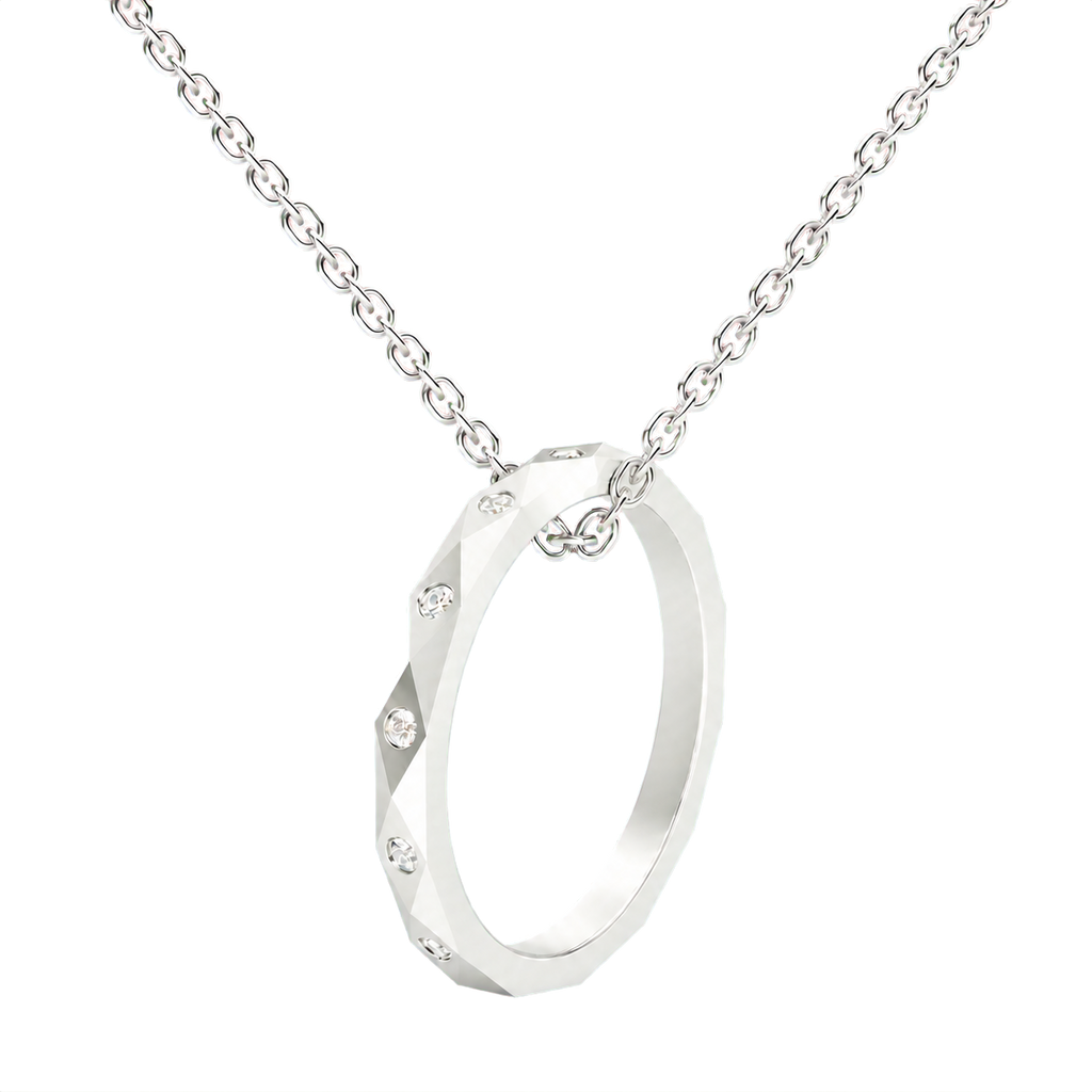 Facetta Multi Stone Pendant