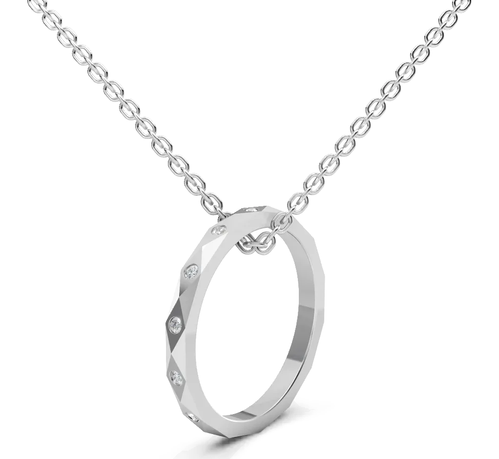 Facetta Multi Stone Pendant