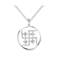 Shubh Multi Stone Pendant